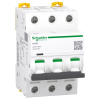 Автоматичний вимикач iC60N 3P 63A B Schneider Electric A9F78363