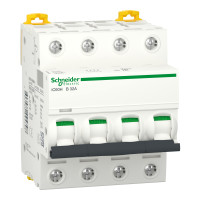Автоматический выключатель iC60H 4P 32A B Schneider Electric A9F88432