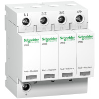 Обмежувач перенапруження iPRD20 20/5kA 350V 4P Schneider Electric A9L20400