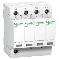 Ограничитель перенапряжения iPRD40r 40/15kA 350V 4P+СИГН Schneider Electric A9L40401