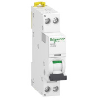 Автоматический выключатель iC60N 25А 1P+N B 6 кА, Schneider Electric A9P44625