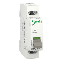 Вимикач навантаження Acti9 iSW, 2P, 20A, Schneider Electric A9S60220