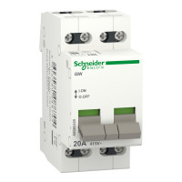 Вимикач навантаження Acti9 iSW, 4P, 20A, Schneider Electric A9S60420