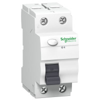 ПЗВ Диф. вимикач навантаження ID K 2P 25A, тип A, 30мА, Schneider Electric A9Z01225