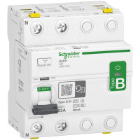 ПЗВ Диф. вимикач навантаження iID 2P 63A 30mA B-SI, Schneider Electric A9Z61263