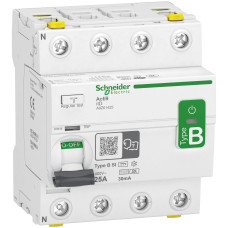 ПЗВ Диф. вимикач навантаження iID 4P 25A 30mA B-SI, Schneider Electric A9Z61425