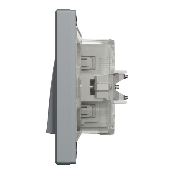 Вимикач зі ступенем захисту IP44, Сталь, Asfora, EPH0100262