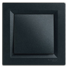 Вимикач зі ступенем захисту IP44, Антрацит, Asfora, EPH0100271