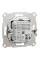 Розетка USB, 2 виходи, тип А+С 2,4А, Бронза, Asfora EPH2700369