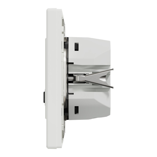 Розетка USB, 2 виходи, тип А+С 3А, 45 Вт, Біла, Asfora EPH2700421
