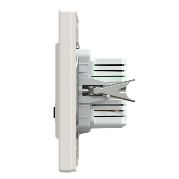 Розетка USB, 2 выхода, тип А+С  21 Вт, Кремовая, Asfora EPH2700523