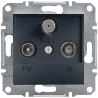 TV-R-SAT РОЗЕТКА КІН А ASFORA АНТР. Schneider Electric EPH3500171