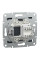 Розетка комп'ютерна, RJ45, кат.5е, UTP, Антрацит, Asfora, EPH4300171