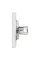 Розетка комп'ютерна, RJ45, кат.5е, UTP, подвійна, Біла, Asfora EPH4400121