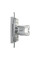 Розетка комп'ютерна, RJ45, кат.5е, UTP, подвійна, Алюміній, Asfora, EPH4400161