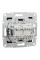 Розетка комп'ютерна, RJ45, кат.5е, UTP, подвійна, Антрацит, Asfora, EPH4400171