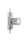Розетка комп'ютерна, RJ45, кат.5е, UTP, подвійна, Біла, Asfora EPH4470121