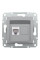 Розетка комп'ютерна, RJ45, кат.6, UTP, Алюміній, Asfora, EPH4700161