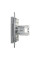 Розетка комп'ютерна, RJ45, кат.6, UTP, Сталь, Asfora, EPH4700162