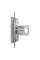 Розетка комп'ютерна, RJ45, кат.6, UTP, Бронза, Asfora, EPH4700169