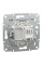 Розетка комп'ютерна, RJ45, кат.6, UTP, Біла, Asfora EPH4770121