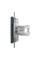 Розетка комп'ютерна, RJ45, кат.6, UTP, подвійна, Антрацит, Asfora, EPH4800171