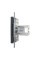 Розетка комп'ютерна, RJ45, кат.5е, STP, Антрацит, Asfora, EPH5000171