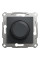 Світлорегулятор поворотний LED, RC 3-370 Вт, Антрацит, Asfora, EPH6800171