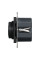 Світлорегулятор поворотний LED, RC 3-370 Вт, Антрацит, Asfora, EPH6800171