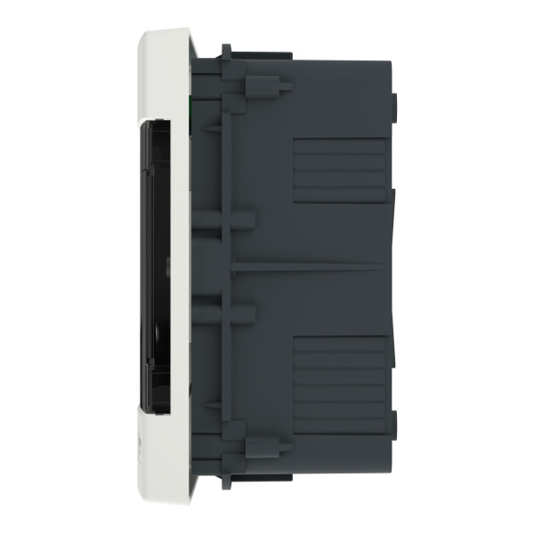 Щит пластиковий Easy9 EU, врізний, 1 ряд 8 модулів, димчасті двері, Schneider Electric EZ9EUA108