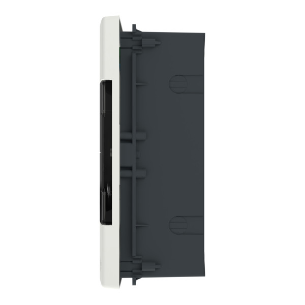 Щит пластиковий Easy9 EU, врізний, 1 ряд 18 модулів, димчасті двері, Schneider Electric EZ9EUA118