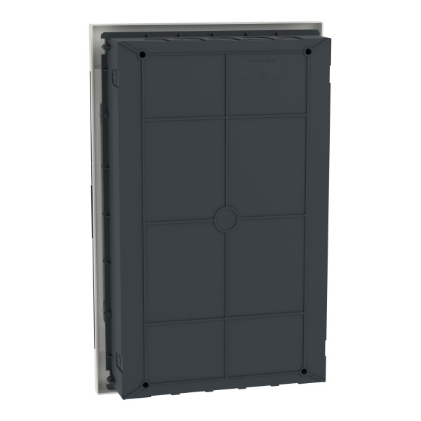 Щит пластиковий Easy9 EU, врізний, 3 ряди по 12 модулів, димчасті двері, Schneider Electric EZ9EUA312