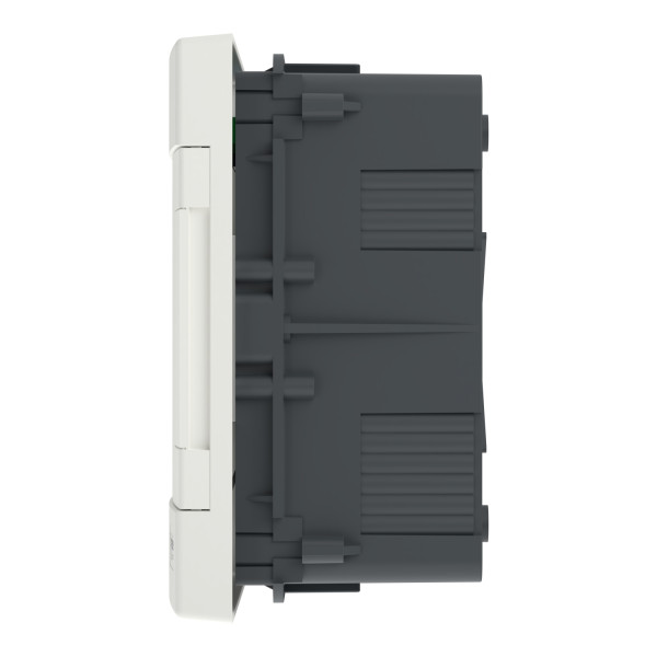 Щит пластиковий Easy9 EU, врізний, 1 ряд 8 модулів, білі двері, Schneider Electric EZ9EUB108