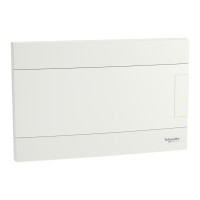 Щит пластиковый Easy9 EU, врезной, 1 ряд 12 модулей, белые двери, Schneider Electric EZ9EUB112