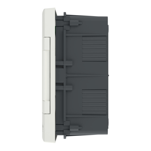 Щит пластиковий Easy9 EU, врізний, 1 ряд 12 модулів, білі двері, Schneider Electric EZ9EUB112