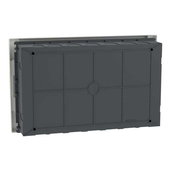 Щит пластиковий Easy9 EU, врізний, 1 ряд 18 модулів, білі двері, Schneider Electric EZ9EUB118