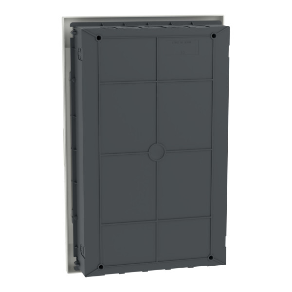 Щит пластиковий Easy9 EU, врізний, 3 ряди по 12 модулів, білі двері, Schneider Electric EZ9EUB312
