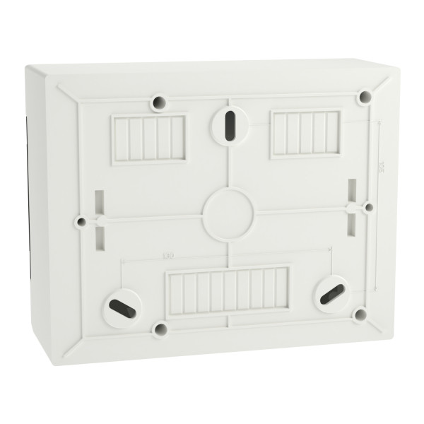 Щит пластиковий Easy9 EU, навісний, 1 ряд 8 модулів, димчасті двері, Schneider Electric EZ9EUC108