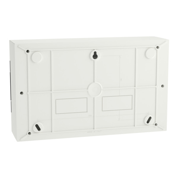 Щит пластиковий Easy9 EU, навісний, 1 ряд 18 модулів, димчасті двері, Schneider Electric EZ9EUC118