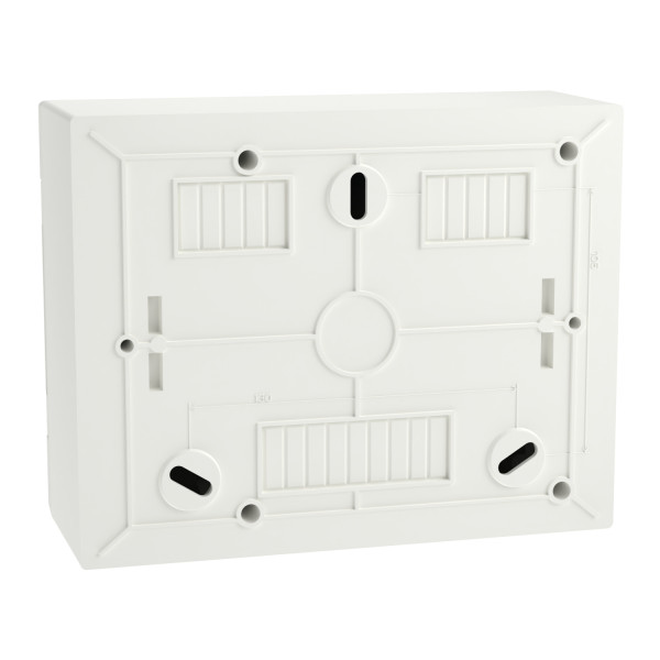 Щит пластиковий Easy9 EU, навісний, 1 ряд 8 модулів, білі двері, Schneider Electric EZ9EUD108