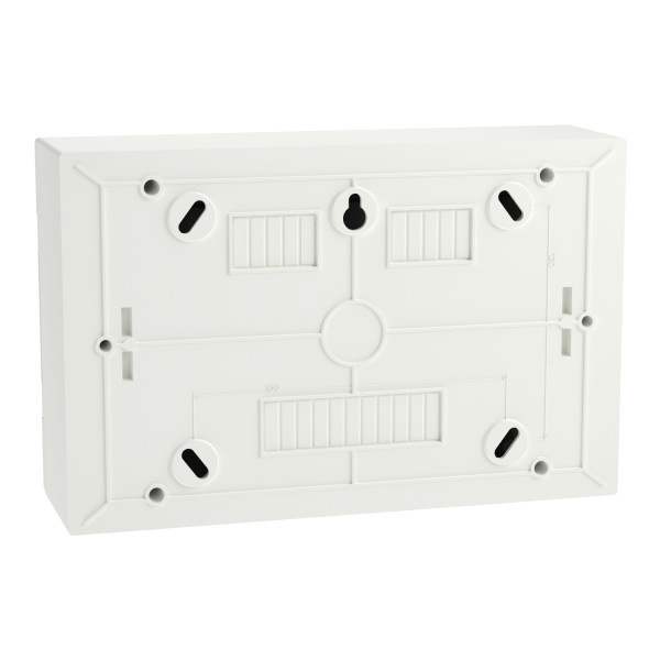 Щит пластиковий Easy9 EU, навісний, 1 ряд 12 модулів, білі двері, Schneider Electric EZ9EUD112