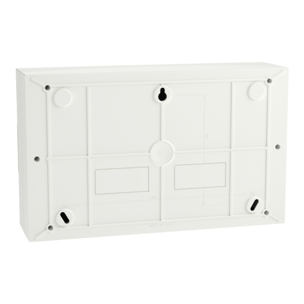 Щит пластиковий Easy9 EU, навісний, 1 ряд 18 модулів, білі двері, Schneider Electric EZ9EUD118