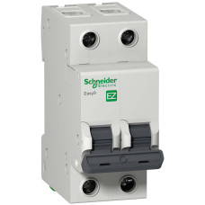 Автоматичний вимикач 2P, 40A, С, 6kA, Easy9, Schneider Electric EZ9F34240