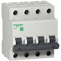 Автоматический выключатель 4P, 63A, С, 6kA, Easy9, Schneider Electric EZ9F34463