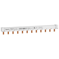 Гребінчата шина 3П, 12 модулів, контакти 18мм., Schneider Electric EZ9XPH312