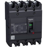 АВТ.ВИМ.EASYPACT EZC100N 4P 15кА 75А Schneider Electric EZC100N4075