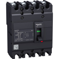 АВТ.ВИМ.EASYPACT EZC100N 4P 15кА 100А Schneider Electric EZC100N4100