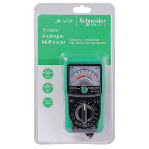 Аналоговий мультиметр категорії III, Schneider Electric IMT23213