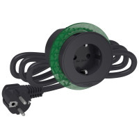 Розетка в стіл 220в, антрацит, Schneider Electric INS44001