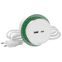 Розетка USB для зарядки в стіл, белий, Schneider Electric INS44008